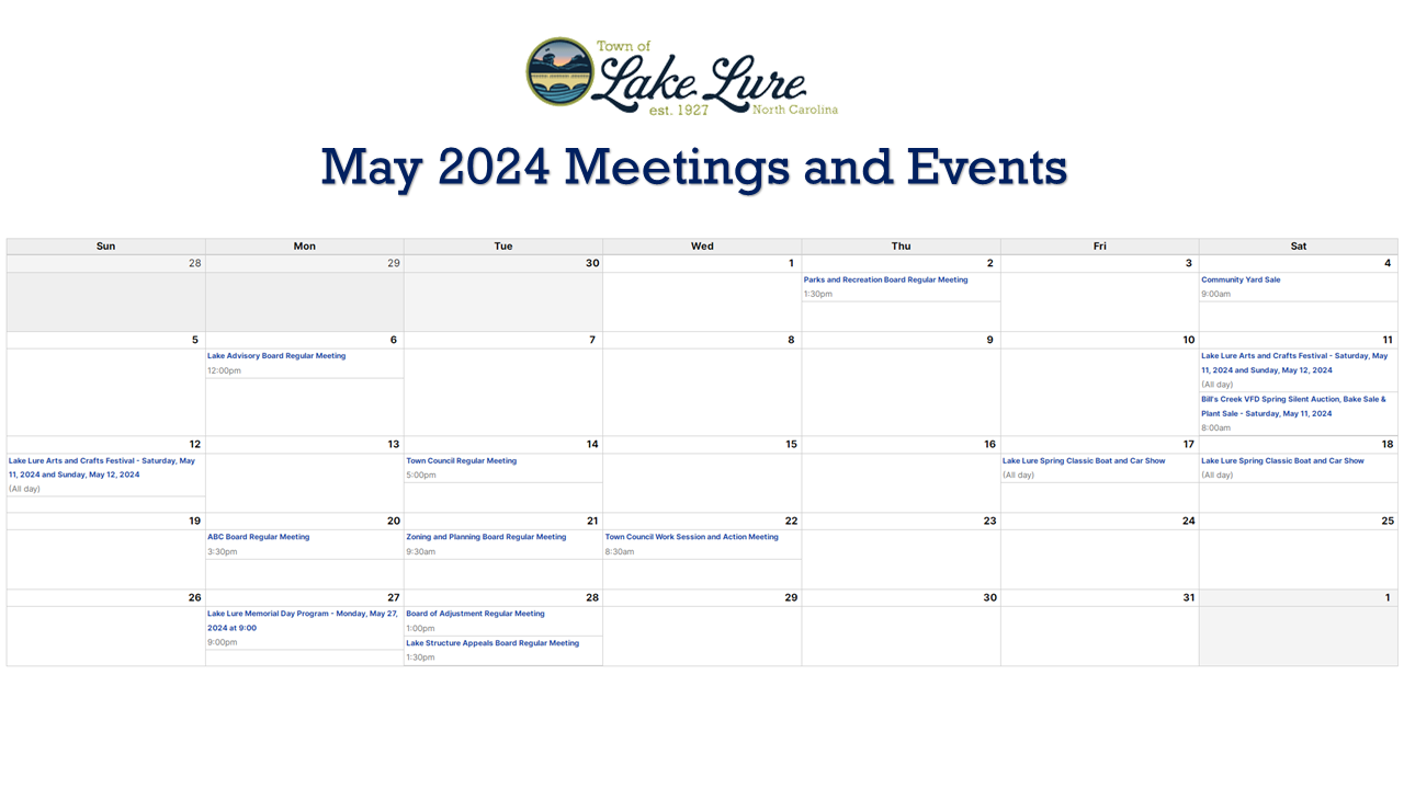 Lake Lure Calendar Of Events 2025 Fayth Jennica