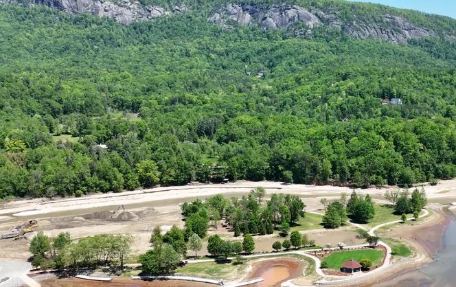 Aerial View of Morse Park 042525 By WLOS