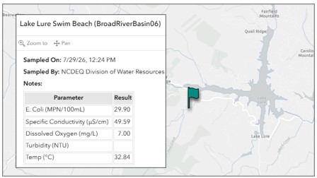 072926 DEQ Water Quality Sample Report