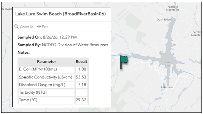 8/26/26 Water Quality Samples