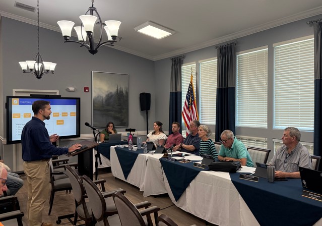 Brendan Stepak Presents at Town Council 072226