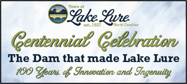 Centennial Banner for the Dam