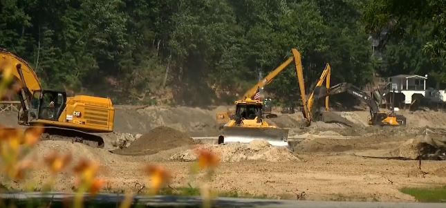 Debris Removal Lake Lure Main Channel 061225