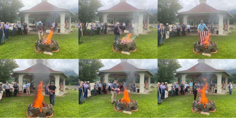 Flag Retirement Ceremony