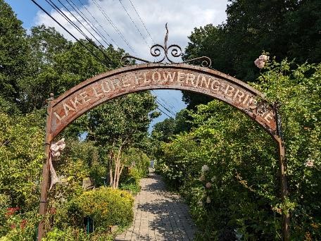 Flowering Bridge Arch