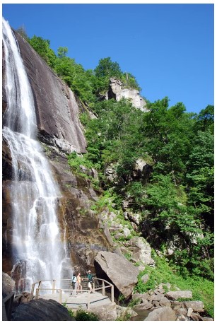 Hickory Nut Falls by Citizens Times