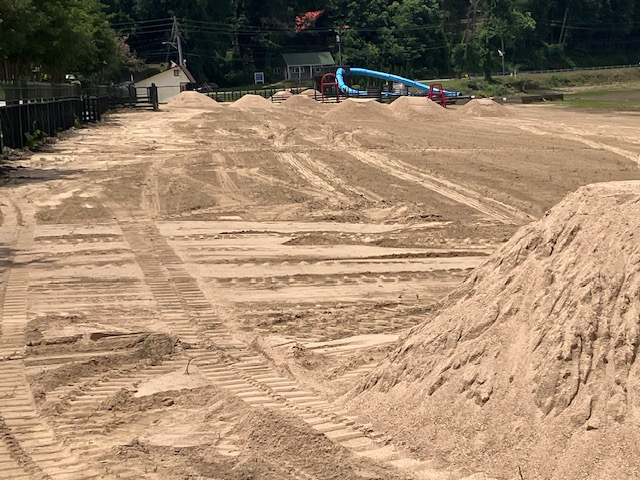 Lake Lure Beach - New Sand