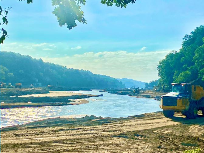 Lake Lure Silt Removal 062625