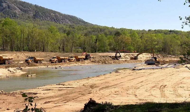 Lake Lure Debris Removal 100125