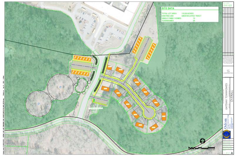 Odom Workforce Housing Conceptual Plan