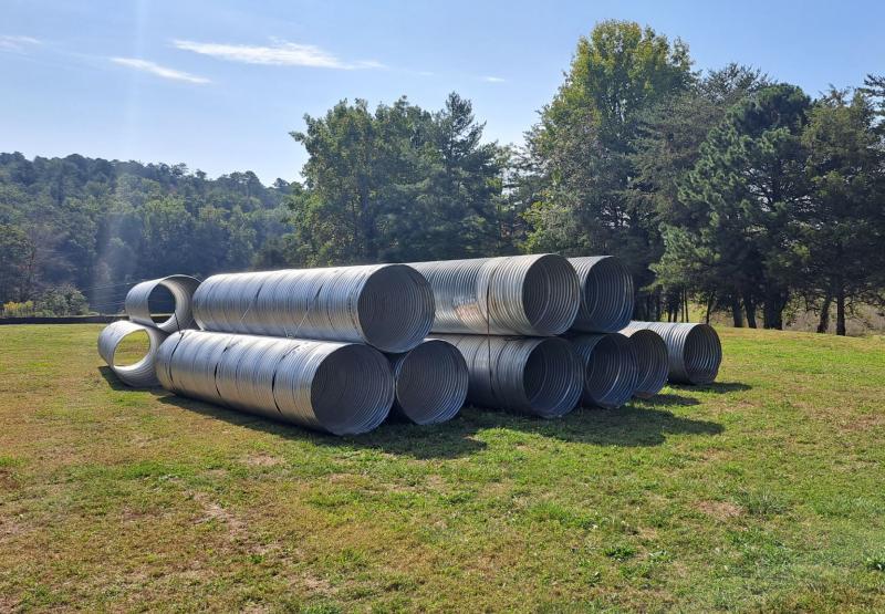 Reservoir Drain Pipes