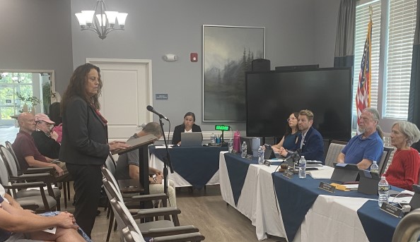 Town Council Meeting with Dr. Joy Scott - New Director at LLCA