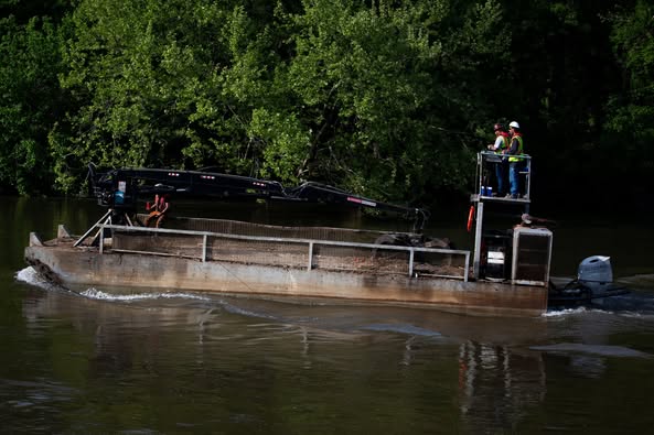 Debris Removal Barge