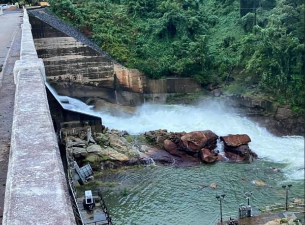 092326 Behind Lake Lure Dam