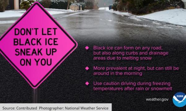 Black Ice Warning