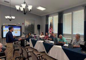 Brendan Stepak Presents at Town Council 072226