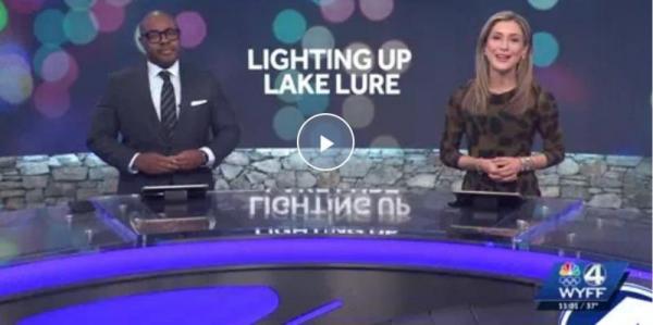 Channel 4 News - Lighting Up Lake Lure