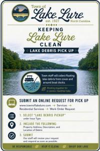 Lake Debris Pick Up Instructions