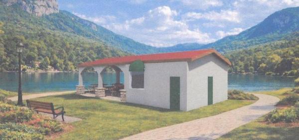 Illustration of Future Marina Building