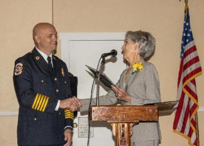 Dustin Way aster and Mayor Pritchett