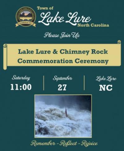 Commemoration  Ceremony flyer