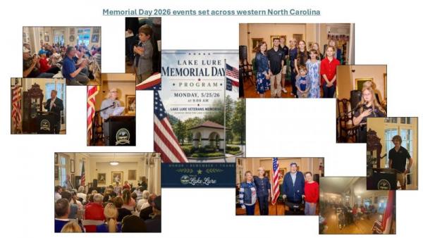 Lake Lure Memorial Day Program