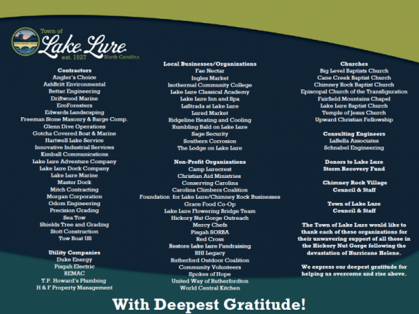 Special Thanks!