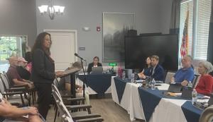 Town Council Meeting with Dr. Joy Scott - New Director at LLCA