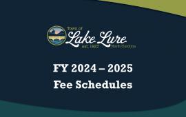 Fee Schedule Sign