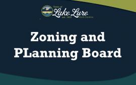 Zoning and Planning Board Sign
