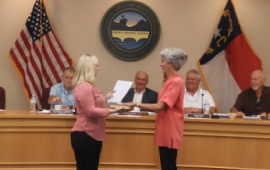 Carol Pritchett Mayor Swearing In Ceremony