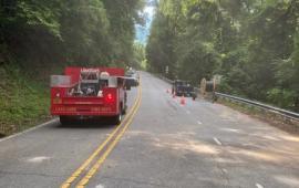 One Lane Open - Memorial Hwy