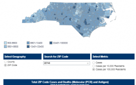 COVID Cases in Zip Code 28746