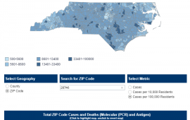 COVID Cases in Zip Code 28746