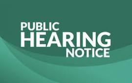 Public Hearing Notice