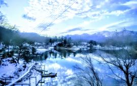 Lake Lure in Winter