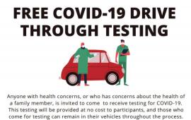 FREE Drive Thru Testing Sign