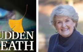 Sudden Death Book Cover and Photo of Carolyn Curry
