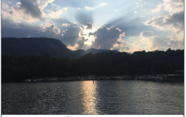 Welcome Back Lake Lure Sign