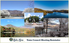 Town Council Meeting Reminder
