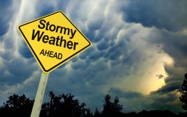 Stormy Weather Sign