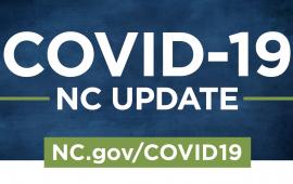 NC COVID-19 Update Sign