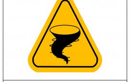 Tornado Warning Sign