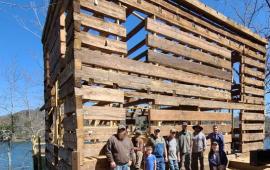 Russell's Fort Relocated to Lake Lure