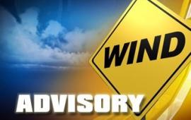 Wind Advisory Sign