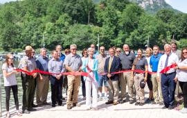 Morse Park Gazebo Ribbon Cutting