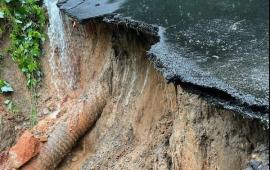 Road Washout Buffalo Creek Road 9-5-22
