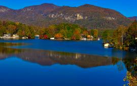Fall in Lake Lure by Buddy Morrison