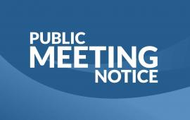 Public Meeting Notice