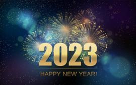 Happy New Year Sign 2023